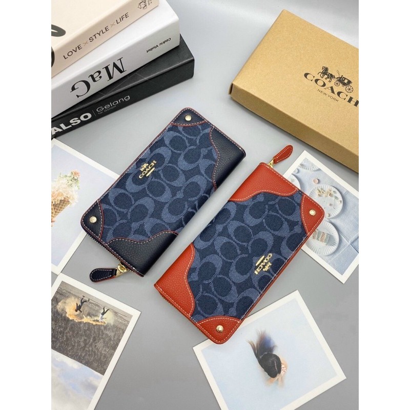 VÍ COACH DÀI HOẠ TIẾT F53780-53769