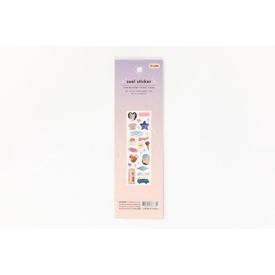 Sticker ARTBOX Hàn Quốc Nhiều Kiểu Hình