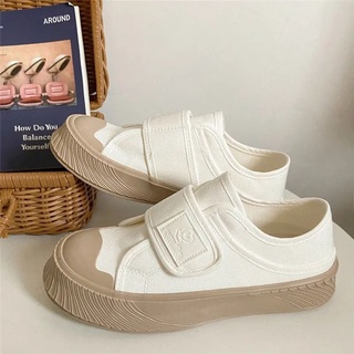 [ORDER](SẴN NÂU SIZE 40) GIÀY SNEAKER QUAI DÁN ĐẾ MÀU