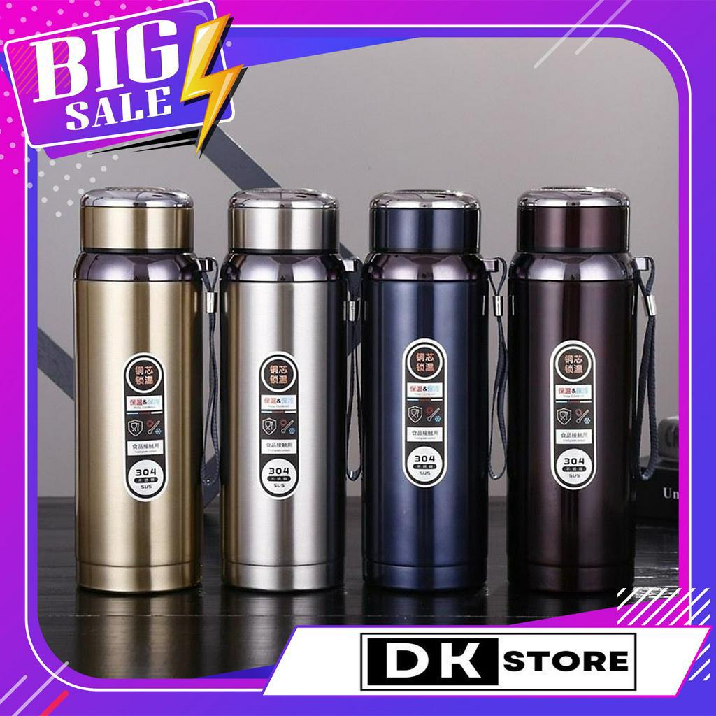 Freeship - Bình Giữ Nhiệt 1000ml Chất Liệu Inox 304 Cao Cấp - Chất Lượng Cao -  An Toàn Tuyệt Đối