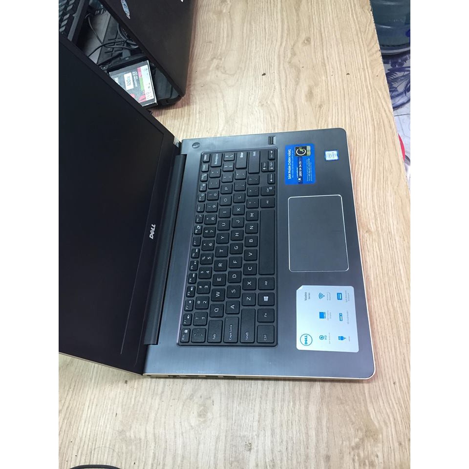 Siêu phẩm laptop Dell 5459 core i3_6100U Ram 4gb màn 14inh màu goon vỏ nhôm nguyên tem hãng . Tặng phụ kiện