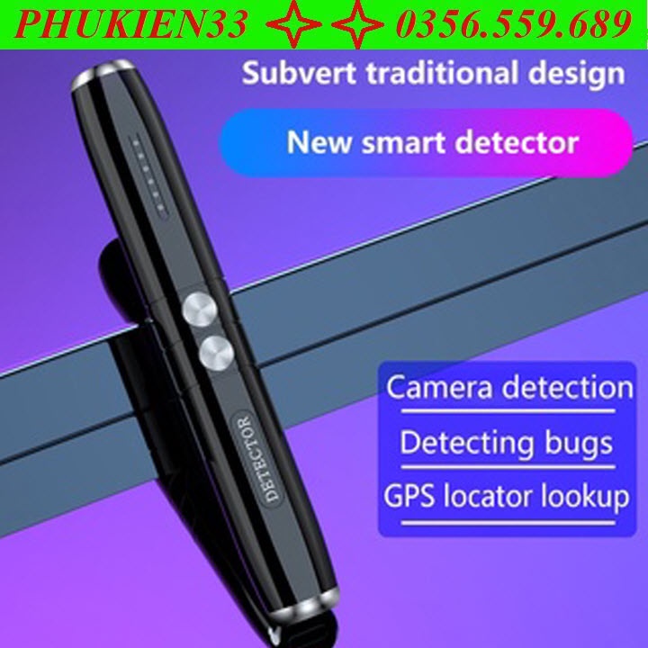 Máy Dò Phát Hiện Theo Dõi Camera, GPS, Định Vị Detector T8
