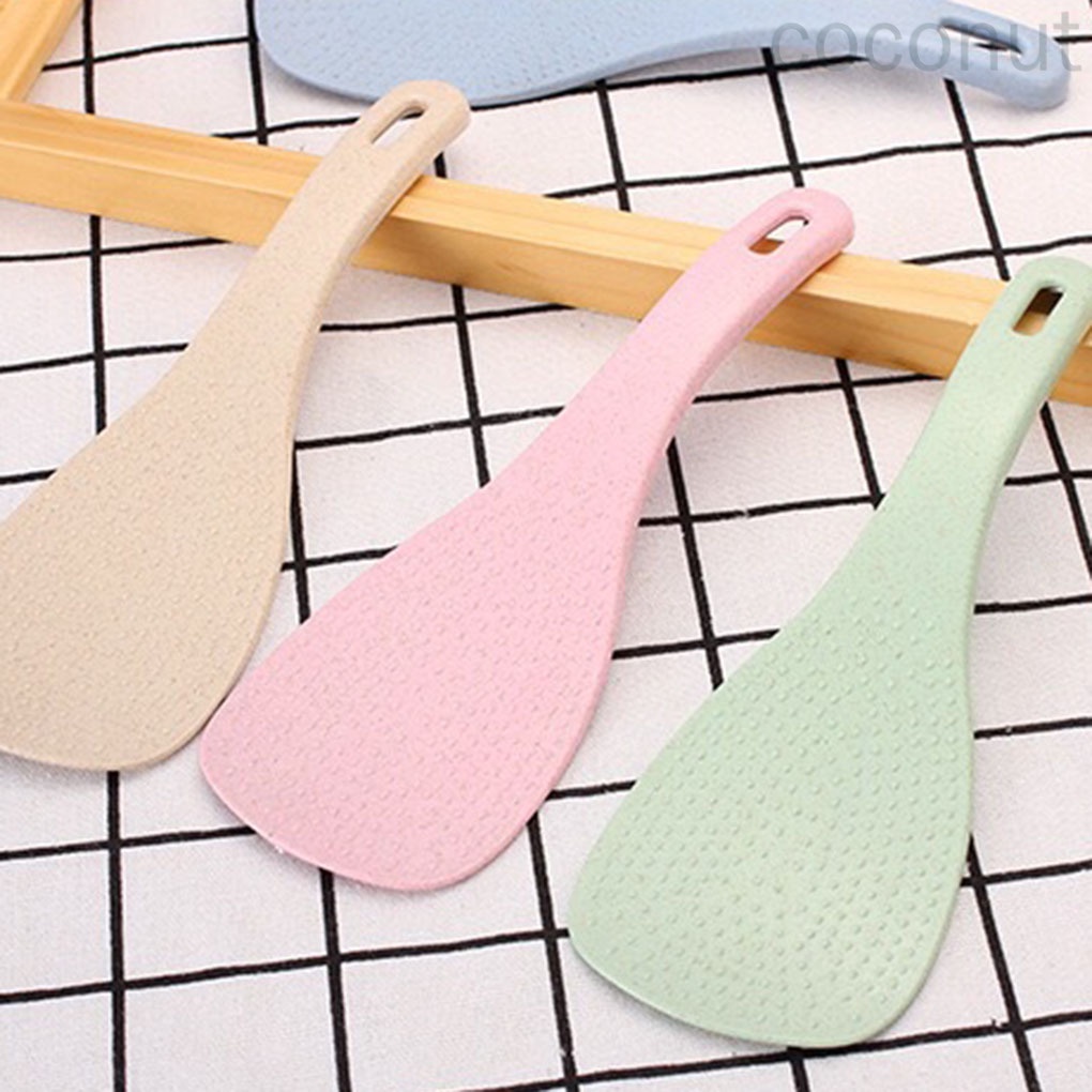 Muỗng xới cơm bằng lúa mạch chống dính tiện dụng cho nhà bếp