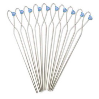 Xiên thịt inox xịn xò dài 30cm cao cấp