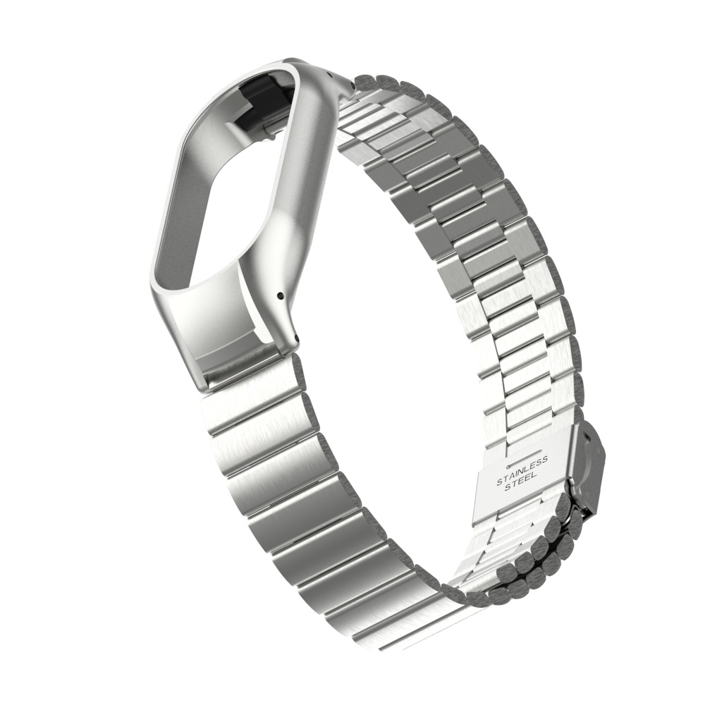 Dây Đeo Thay Thế Chất Liệu Thép Không Gỉ Cho Xiaomi Mi band 7 Mi band 3 / 4 / 5 / 6