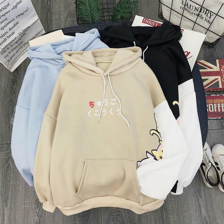 Áo khhoác HOODIE in 3 con mèo siêu CUTE | BigBuy360 - bigbuy360.vn