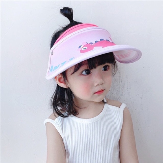 Mũ chống nắng mùa hè nửa đầu cho bé Style Hàn quốc