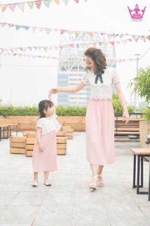 SÉT VÁY CHO MẸ VÀ BÉ GÁI