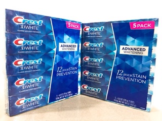 [CREST 3D] Kem đáng răng Crest 3D White dòng Advance Whitening