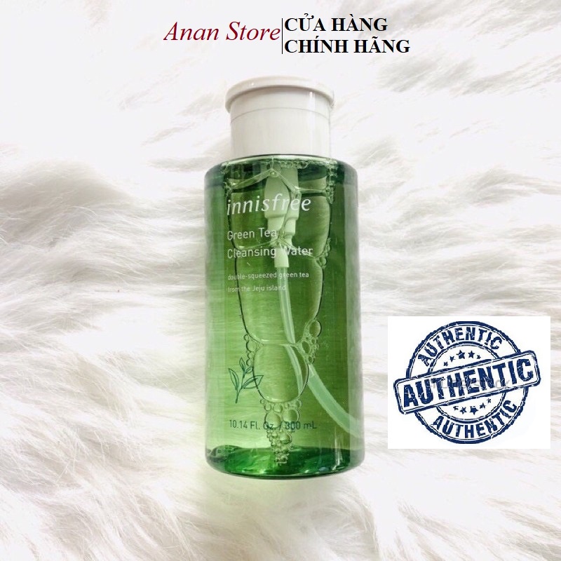 Nước Tẩy Trang Trà Xanh Innisfree Green Tea Cleansing Water 300ml Làm Sạch Và Dưỡng Ẩm Cho Da