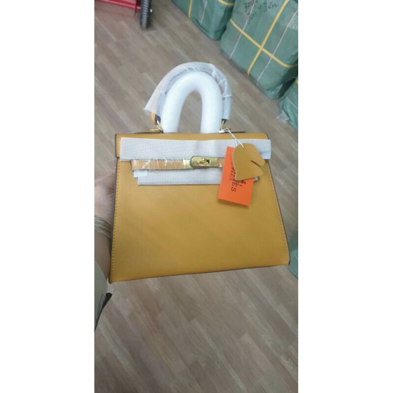 Túi H Kel.ly size 25 tag bạc kèm ổ khoá | BigBuy360 - bigbuy360.vn