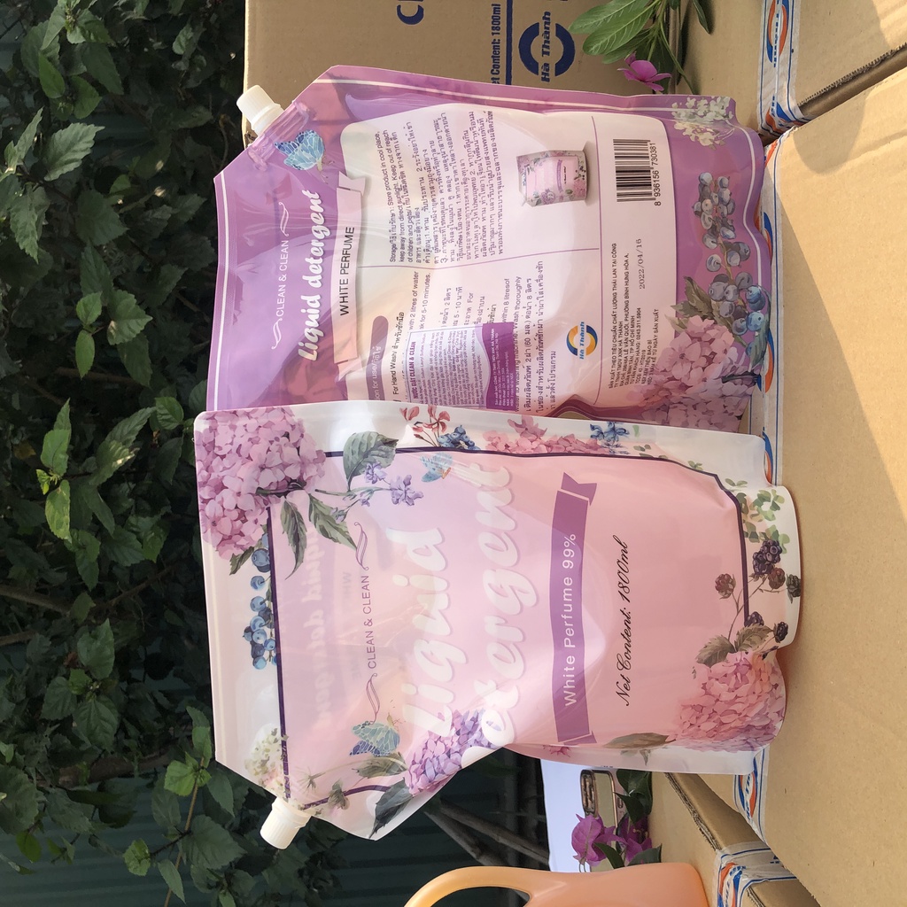 Nước Giặt Clean & Clean Hương Thảo Mộc 1800ML Chính Hãng Công Nghệ Thái Lan-Cty Hà Thành