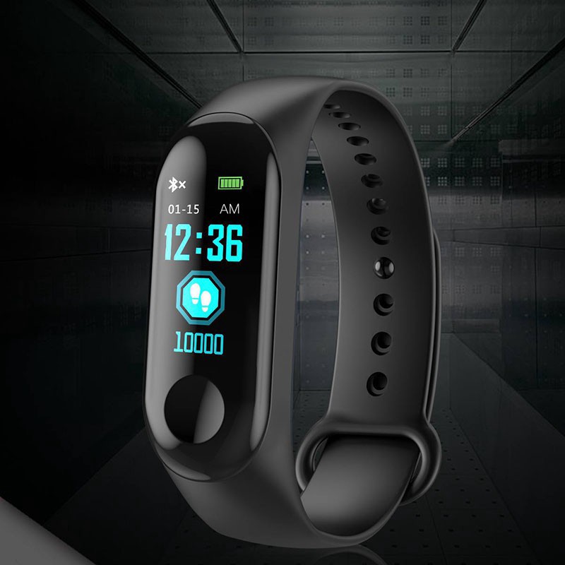 Vòng Đeo Tay Thông Minh M3C Pk Xiaomi Mi Band 3 Màn Hình Oled