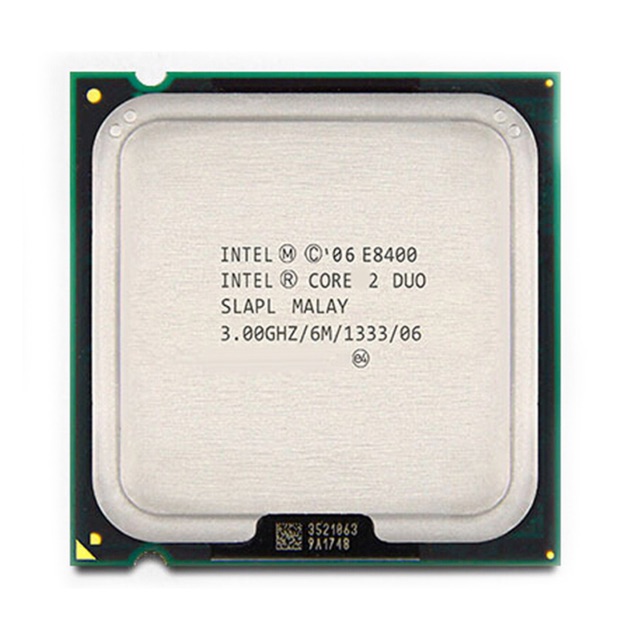 CPU Core2duo E8400 E8500 E8600 socket 775 đồng giá