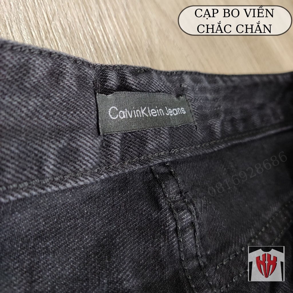 Quần Jean Nam Ống Xuông Đẹp - Quần Bò Xuông Nam Vải Cao Cấp Không Phai, Họa Tiết Rách Hot Nhất-KXSHOPMEN-A6906