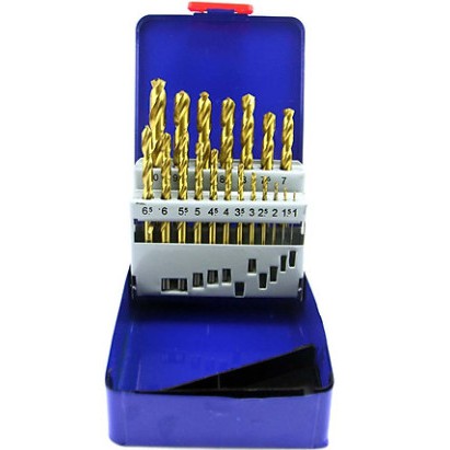 Bộ Mũi Khoan Sắt 19 Cây C-Mart A0100C