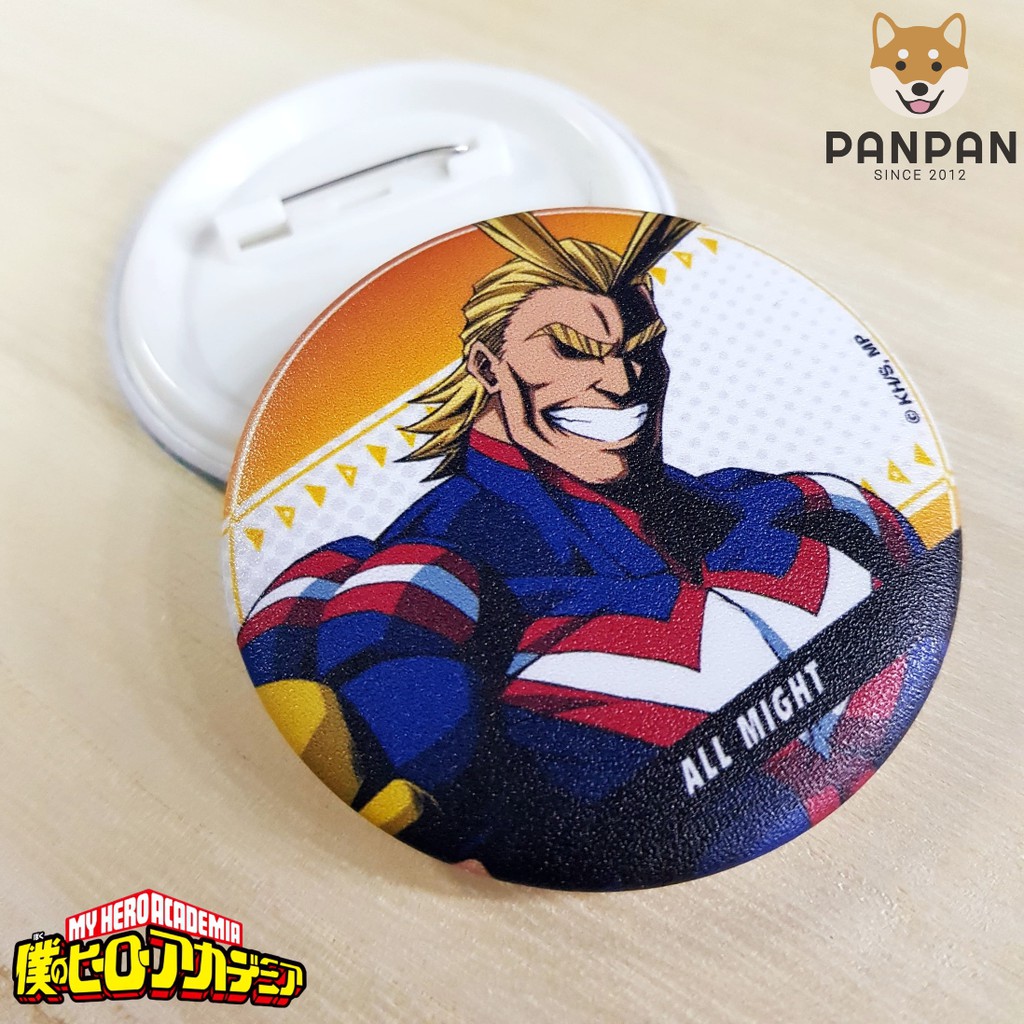 Set Huy Hiệu My Hero Academia Đồ Chiến Đấu - Set 3 và 4 mẫu lẻ