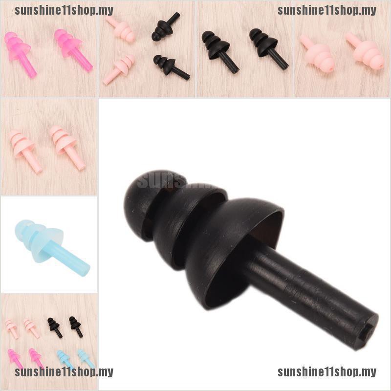 1 Cặp Nút Bịt Tai Silicone Chống Ồn