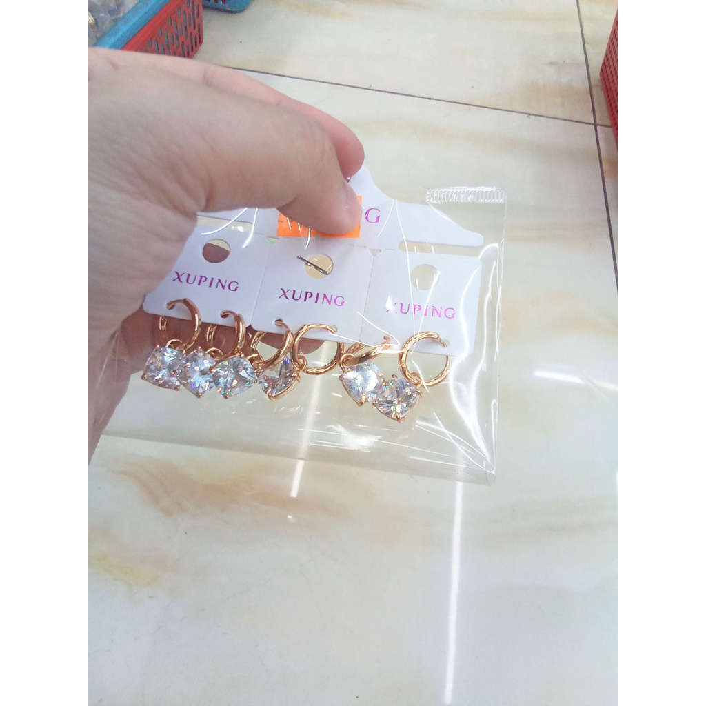 Bông Tai, Khuyên Tai xuping Mạ Vàng