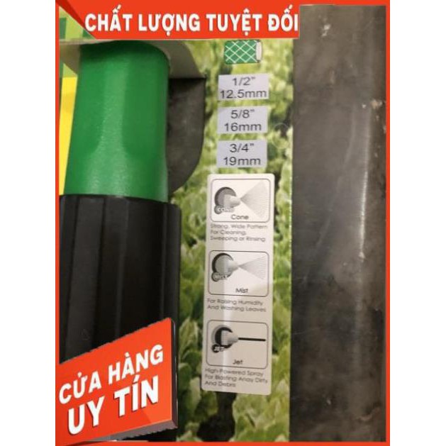 Đầu vòi tưới cây, tưới lan đa năng, xịt rửa xe.