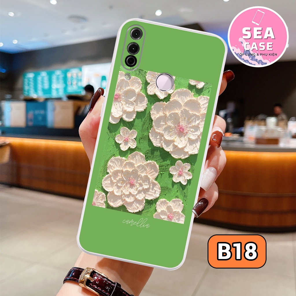 Ốp lưng VSMART JOY 3 hình hoa vintage,basic,nhẹ nhàng – ốp dẻo chống trầy,chống va đập