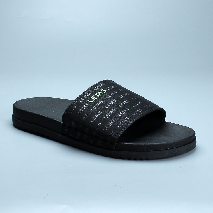 Dép bản LETAS nam quai ngang cao cấp mềm mại AH18 cốm