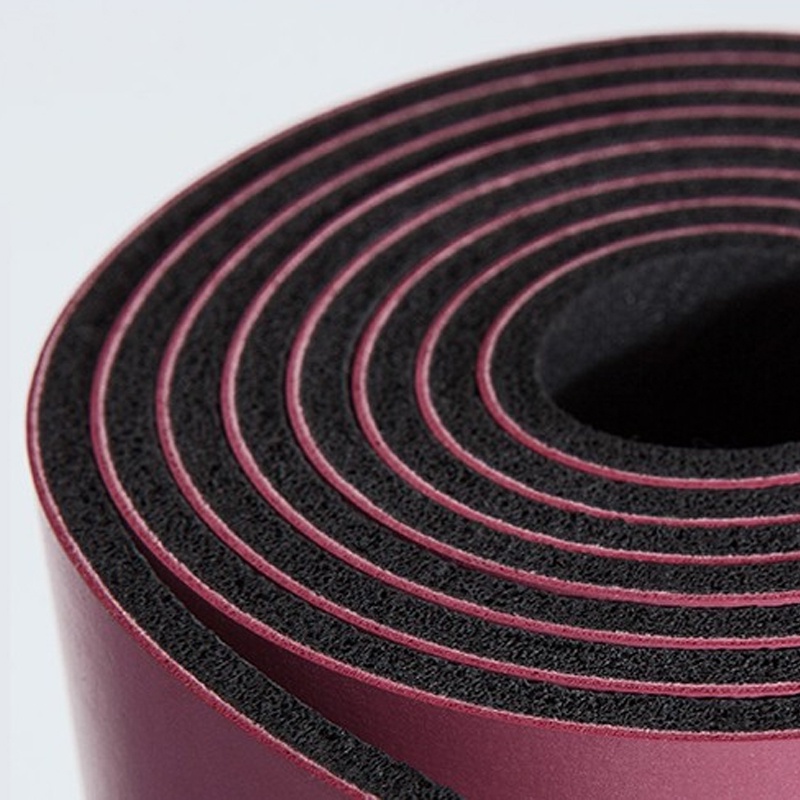 Thảm Tập Yoga TPE dày 16mm Chống Trượt - Thảm Tập Thể Dục, Gym  - tham tập yoga- Cực Êm, Bám Dính Sàn - Màu Xanh