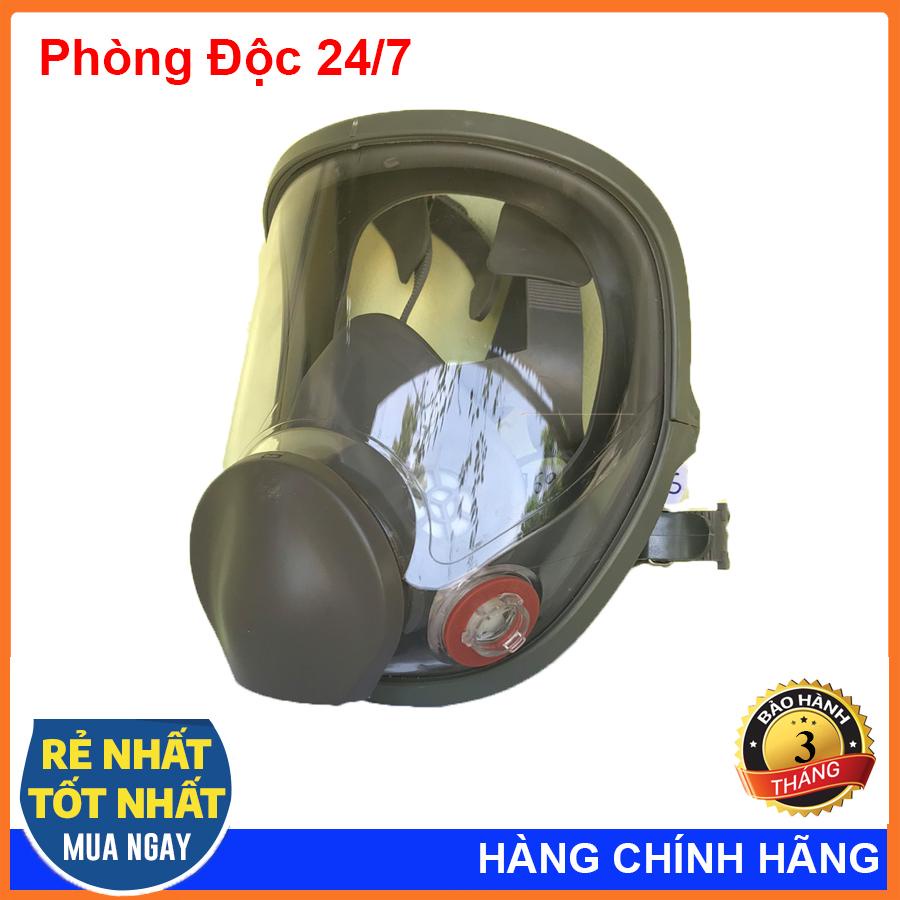 Trọn Bộ mặt Nạ Phòng Độc Phun Thuôc Trừ Sâu 3M 6800 Và Phòng Khói Độc Đám Cháy