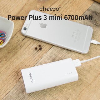 Sạc dự phòng Cheero Power Plus 3 mini CHE-068 6700mAh