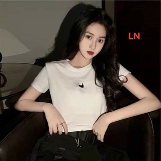 Áo croptop bodip phây co giãn 4 chiều♥️ Freesize. Từ 40kg tới 53kg  co giãn tốt tôn dáng giá rẻ
