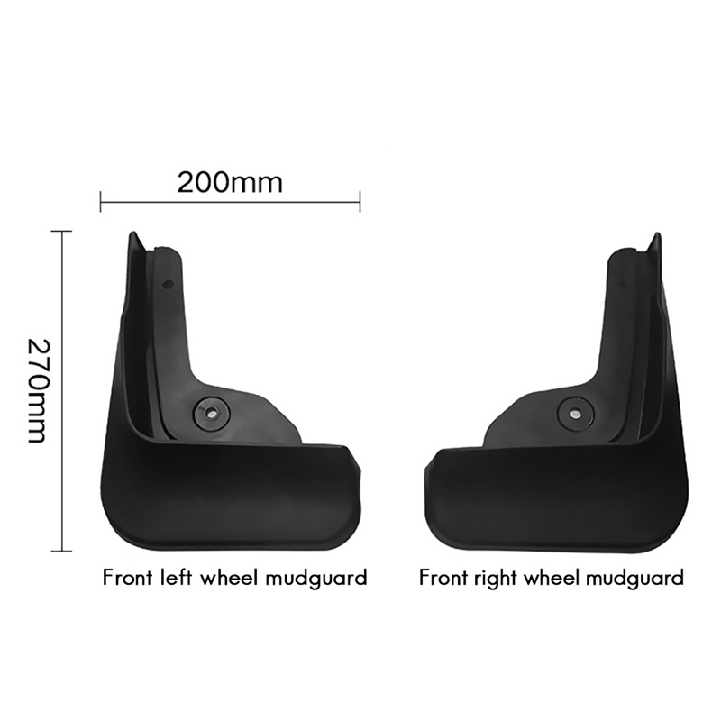 Chắn bùn bánh xe Hyundai Tucson 2021- 2022 - Hàng nhựa dẻo ( có sẵn ốc vít)