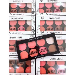 Phấn má hồng Sivanna Colors Ultra Blush Palette