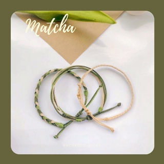 Set vòng tay waterproof - Matcha Set - BacHaMeo Store