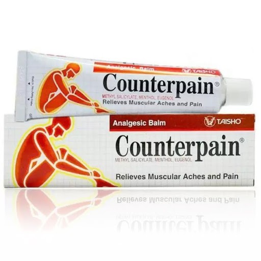 Dầu Xoa Bóp Counterpain Nóng Lạnh Các Size 120g - 60g - 30g - Hàng Thái Lan