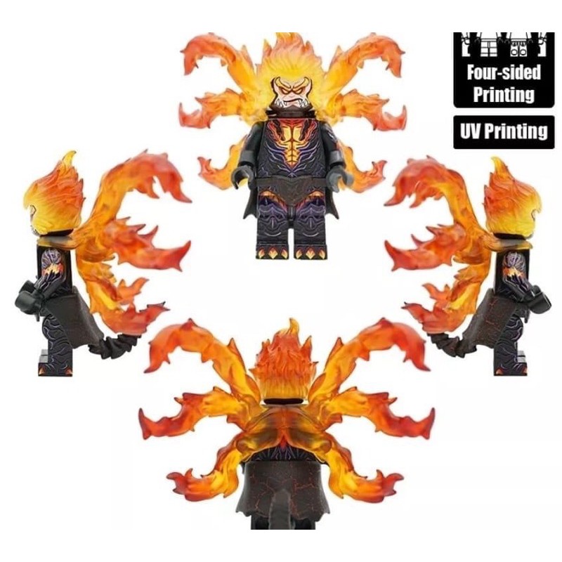 Lego custom Tôn Ngộ Không & Black Evil Horse    wukong limited ❤️❤️