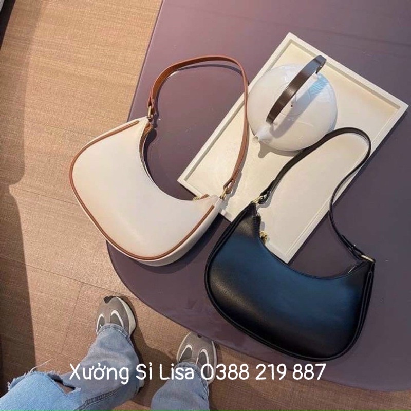 Túi Kẹp Nách Túi Xách Nữ Da Trơn Phong Cách Hàn Xinh Xắn - MS311