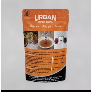 Bột URBAN new bột vệ sinh đường ống nước sạch Urban Super Clean, làm sạch đường ống