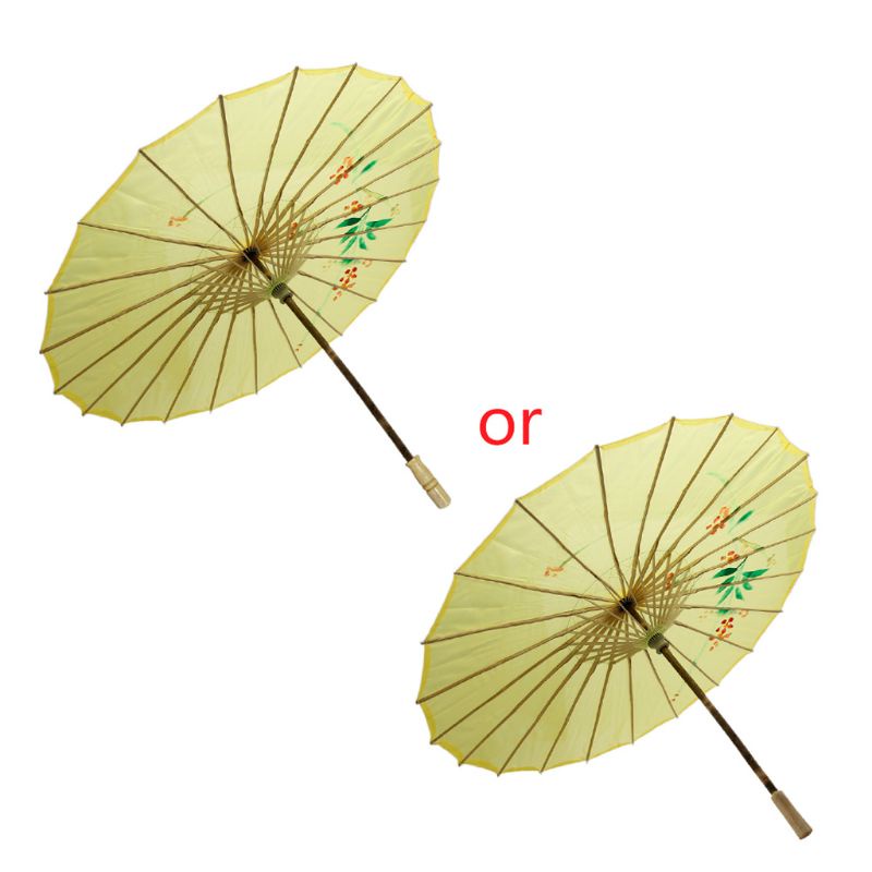 Dù Che Nắng Kiểu Trung Hoa Có Tay Cầm 9 Nút Tiện Dụng