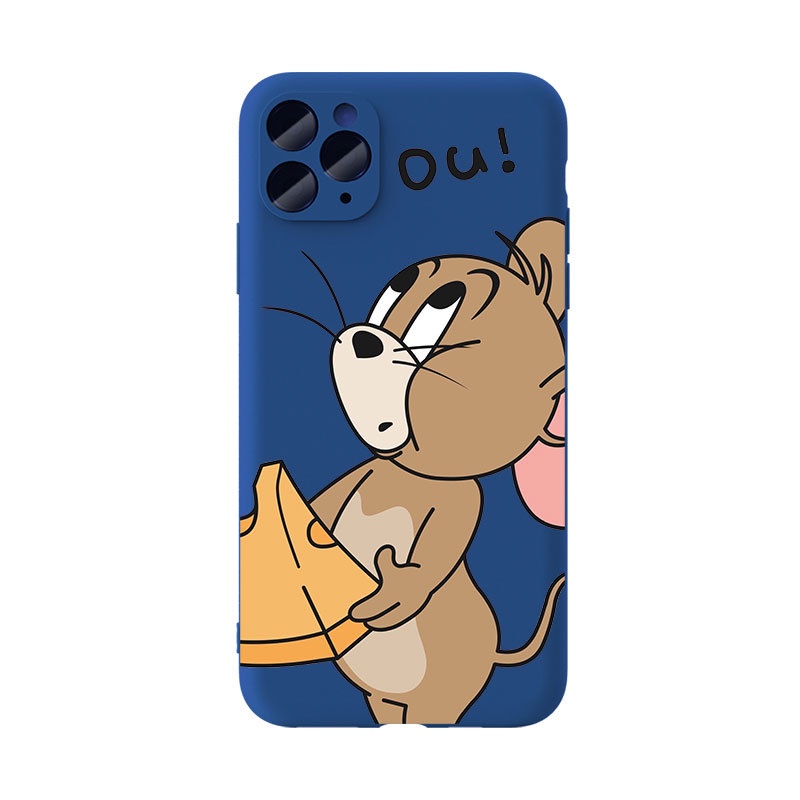 Ốp lưng IPhone cạnh vuông BVC mèo tom 6/6s/6plus,7/8plus,X/Xs/Xr/Xs max/11/12/13/14/pro/max/plus/promaxBVC862