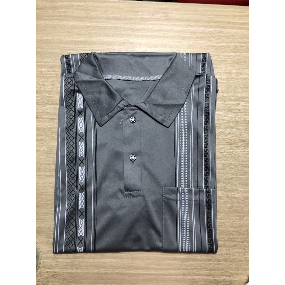 COMBO 4 Áo Thun Nam Trung Niên  Cổ Bẻ sọc đúng Cao Cấp Form Rộng Rãi