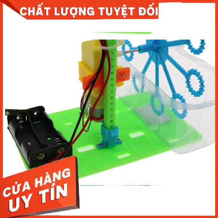 Bộ lắp ráp chế tạo công nghệ DIY máy bong bóng tự động – Hàng nhập khẩu