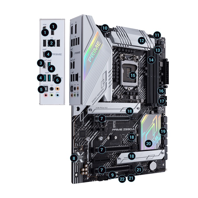 Mainboard Asus Prime Z590-A