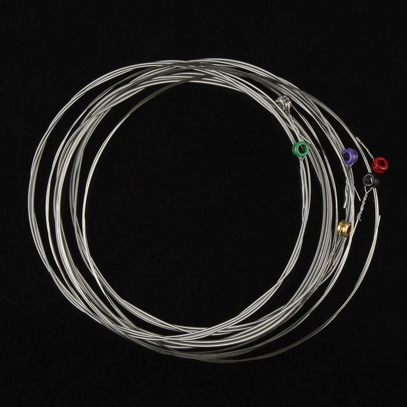 Orphee Bộ 6 Dây Đàn Guitar Điện Bằng Hợp Kim Niken Siêu Nhẹ Và Sáng