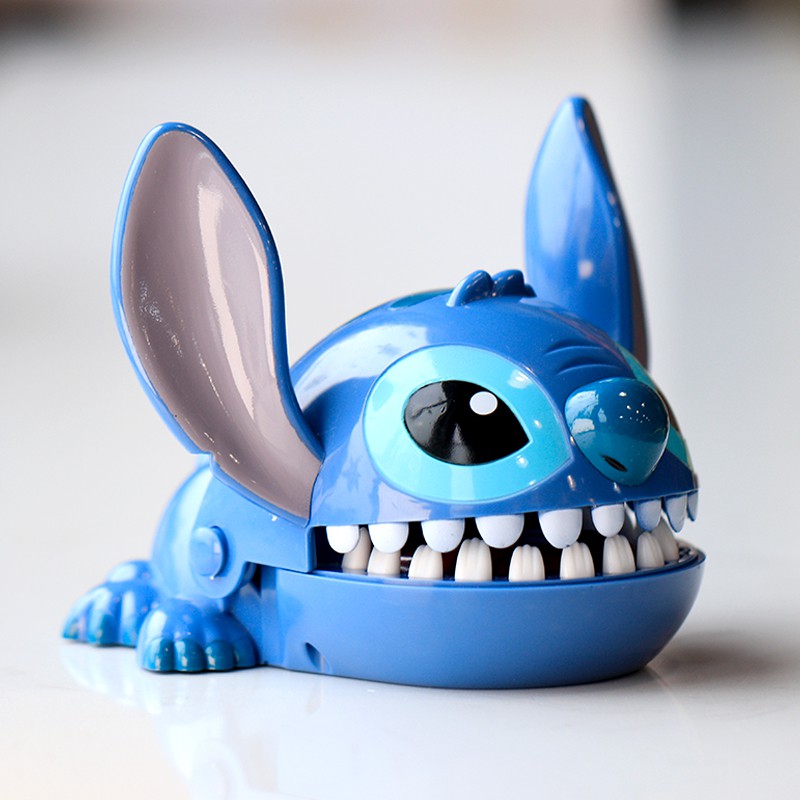 Disney Bộ Đồ Chơi stitch Răng Cá Mập Bấm Ngón Tay Sáng Tạo Cho Gia Đình