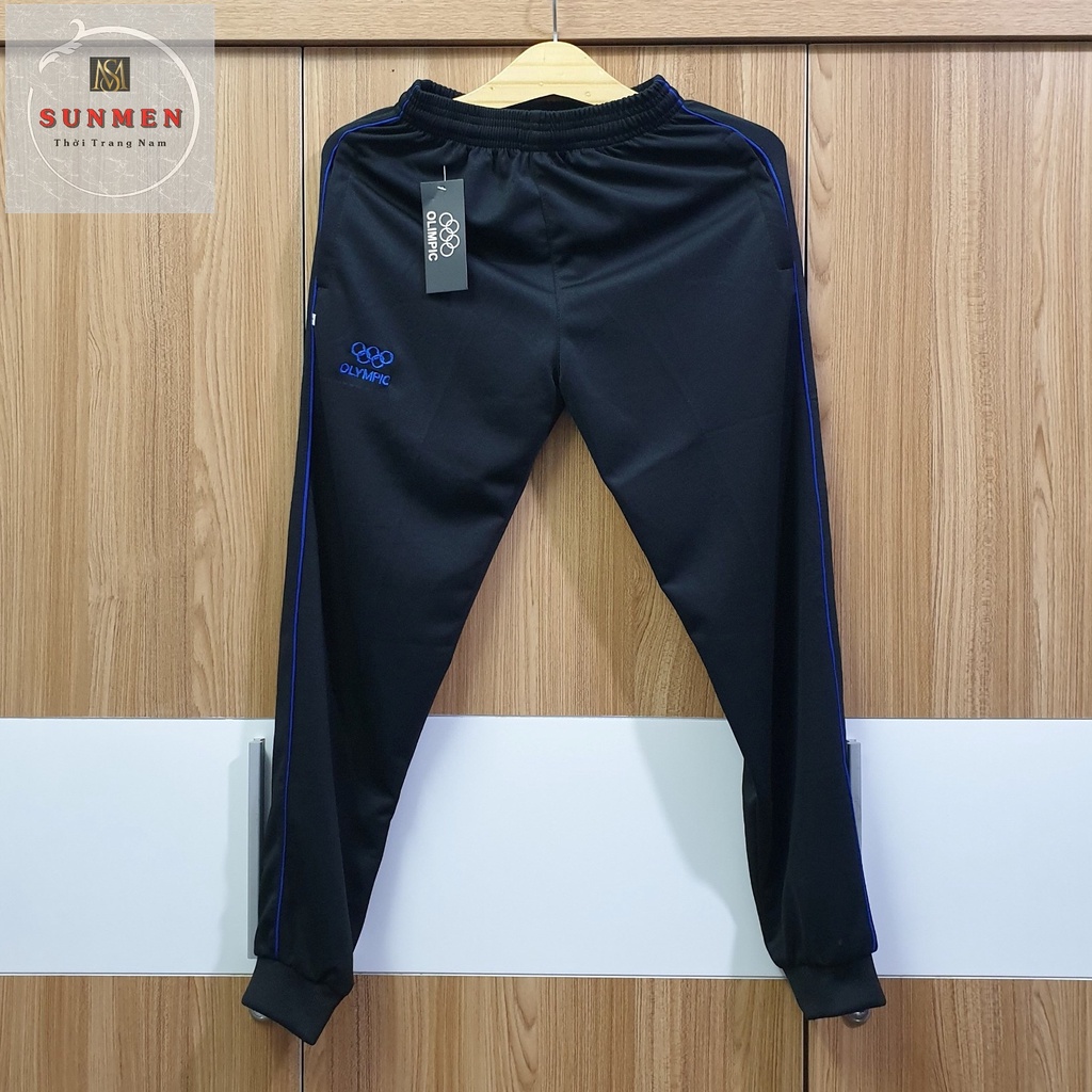 [HCM] Quần thể thao nam dài tập gym chạy bộ jogger kiểu dáng thể thao hiện đại, chất poly cotton thun co giãn 4 chiều