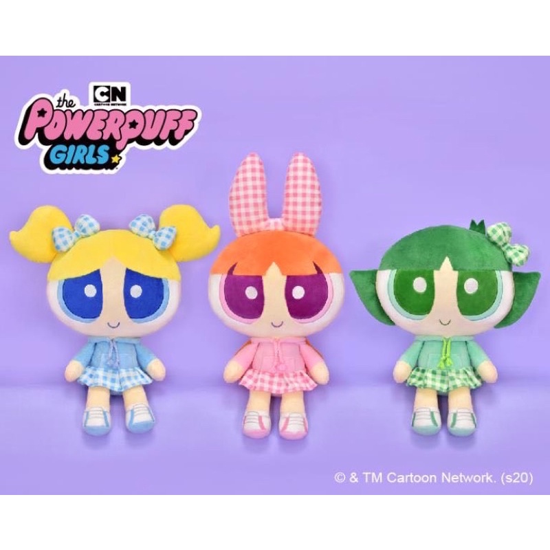 Búp bê nhồi bông Powerpuff Girls