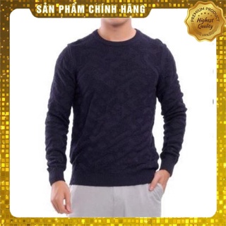 Áo len nam ARISTINO họa tiết cổ tròn awo007w7 TAG 625K ".