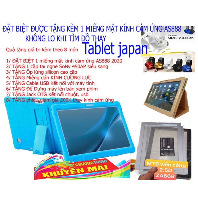 Máy tính tablet As888 được tặng kèm 1 miếng màn hình cảm ứng As888 | BigBuy360 - bigbuy360.vn