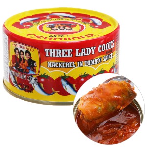 4 Hộp cá mồi 3 cô gái Thái Lan 190g - 1 lốc