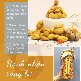 Hạnh nhân rang bơ vỏ mỏng 500g